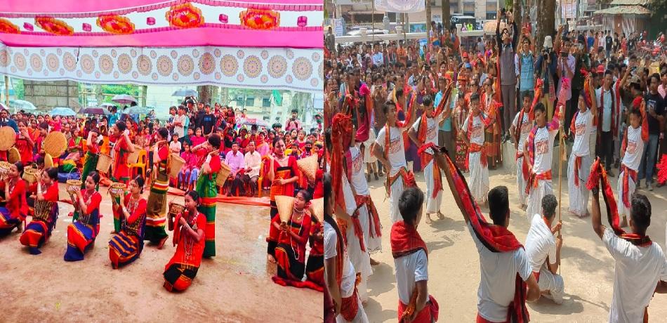 পুরাতন বছরকে বিদায় ও নতুন বছর কে বরণে খাগড়াছড়িতে চলছে বৈসাবি উৎসব-