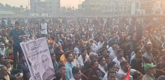 পাংশায় ধানের শীষের পক্ষে জনসমুদ্র, মো.হারুন-অর-রশিদের সমর্থনে বিশাল গণমিছিল