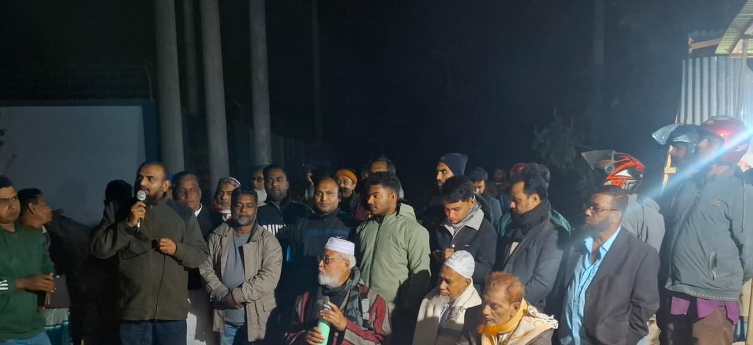 হরিণ মার্কার সমর্থনে বঙ্গবীর কাদের সিদ্দিকীর নির্বাচনী পথসভা