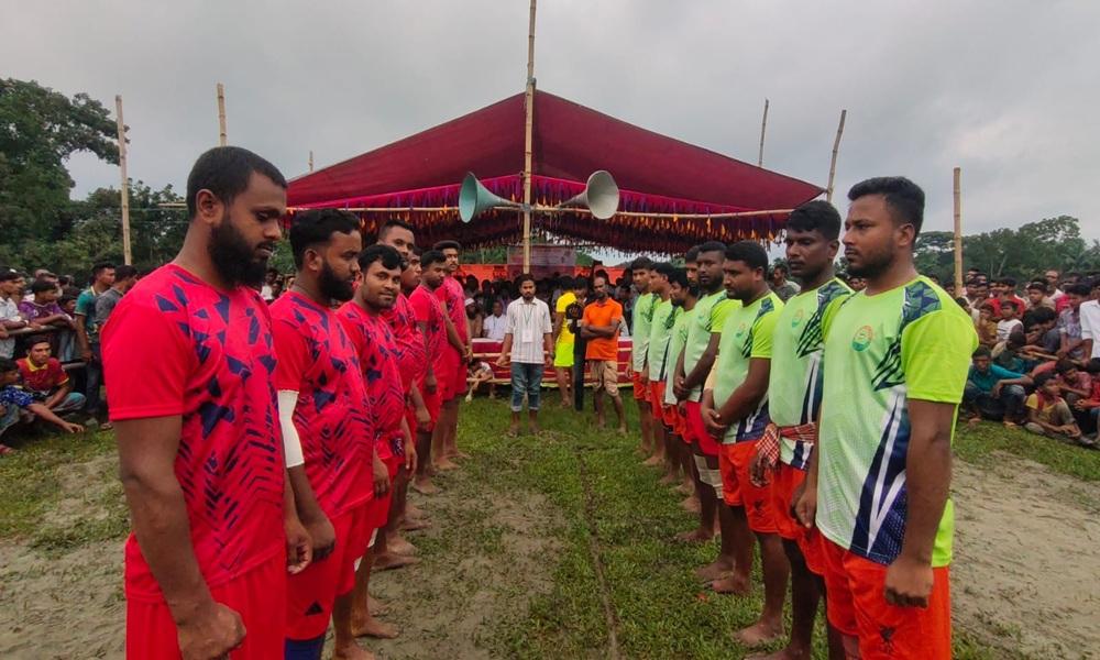 নান্দাইলে জু/য়া ও মা/দ/ক মুক্ত সমাজ গড়তে বাংলার ঐতিহ্যবাহী হাডুডু প্রতিযোগিতা অনুষ্ঠিত