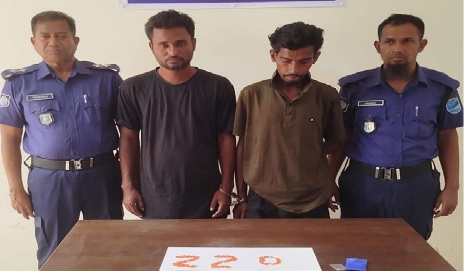 লৌহজংয়ে পুলিশের অভিযানে ২২০ পিস ই/য়া/বা সহ আটক ২