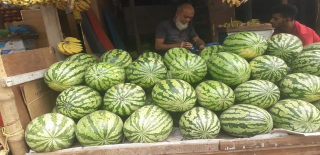 শ্রীনগরে রসালো ফল তরমুজ বাজার ভরপুর দাম ক্রেতাদের নাগালে