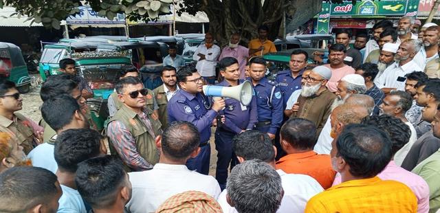 টাঙ্গাইলে পুলিশের চাঁদাবাজি-সন্ত্রাস ও মাদকবিরোধী বিশেষ মহড়া
