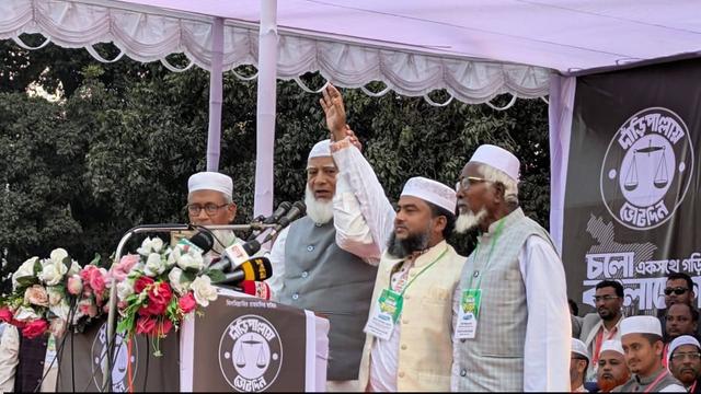 ঠাকুরগাঁওয়ের ১ ২ ৩ আসনে তিন চখিদার রেখে গেলেন জামায়াতের আমির