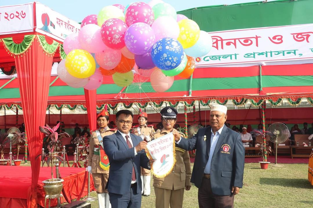 জামালপুরে যথাযোগ্য মর্যাদায় মহান স্বাধীনতা ও জাতীয় দিবস উদযাপিত