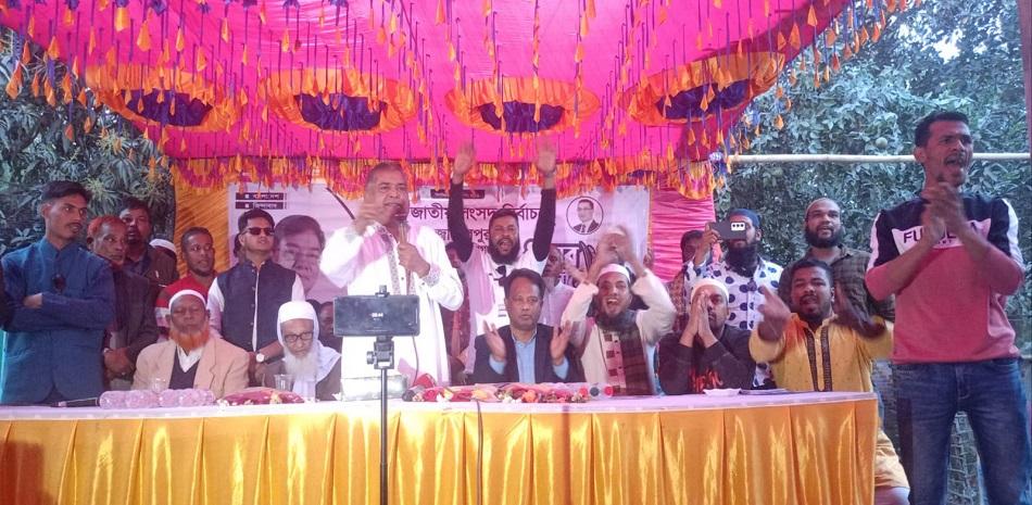 জামালপুর-১ আসনে ধানের শীষের পক্ষে গণজোয়ার: বকশীগঞ্জে শামীম আহমেদের নেতৃত্বে লিফলেট বিতরণ ও উঠান বৈঠক
