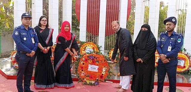 ‎মোংলায় যথাযোগ্য মর্যাদা ও গভীর শ্রদ্ধায় শহীদ দিবস ও আন্তর্জাতিক মাতৃভাষা দিবস পালিত