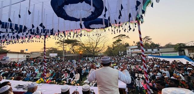 ছাতকে দাঁড়িপাল্লার সমর্থনে দোলারবাজারে সমাবেশ