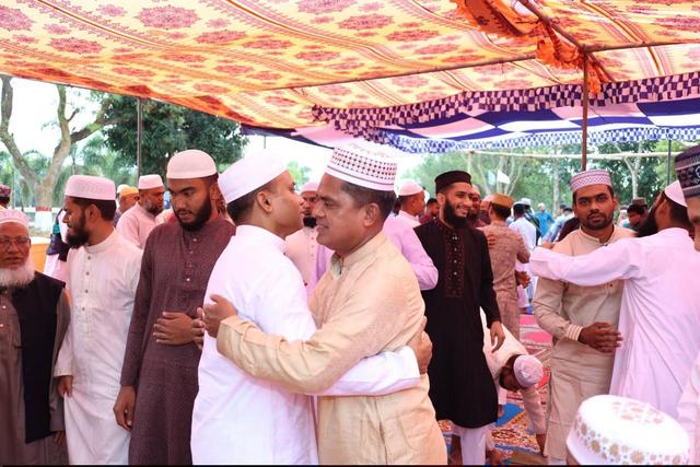 রাঙ্গামাটি পুলিশ লাইন্সে পুলিশ সুপারের ঈদ উদযাপন ও প্রীতিভোজ অনুষ্ঠিত