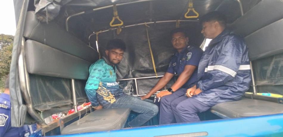 হালুয়াঘাটে পুলিশ সদস্যকে লাঞ্ছিত করায় যুবকের কারাদণ্ড