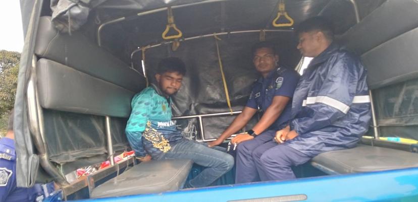 হালুয়াঘাটে পুলিশ সদস্যকে লাঞ্ছিত করায় যুবকের কারাদণ্ড