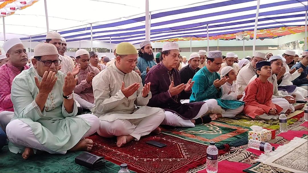 খাগড়াছড়িতে ঈদ-উল-ফিতর এর প্রথম জামাত অনুষ্ঠিত