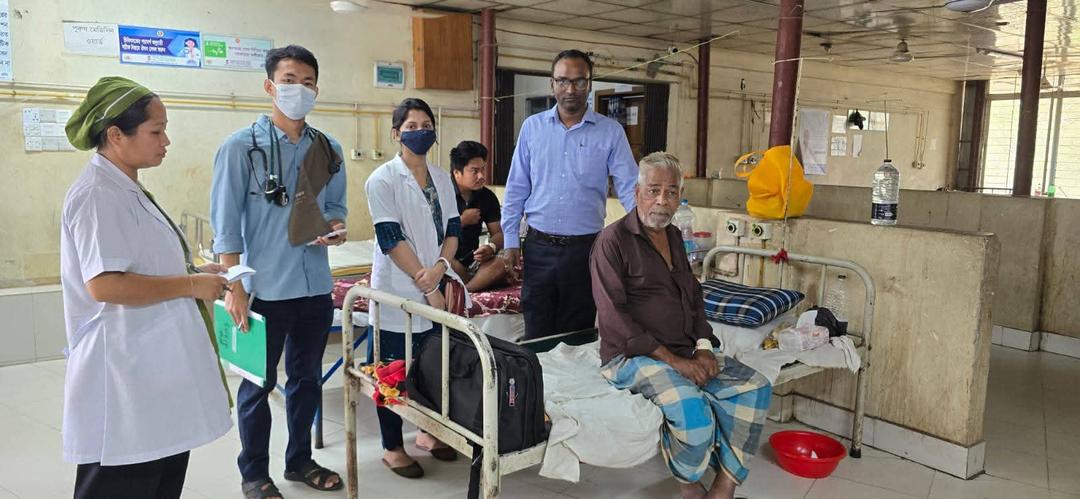 ঈদেও নিরবচ্ছিন্ন সেবা দিচ্ছে রাঙামাটি জেনারেল হাসপাতাল: মাঠ পর্যায়ে তদারকিতে সিভিল সার্জন