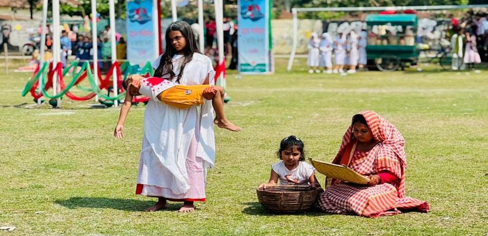 টাঙ্গাইলের ধনবাড়ীতে যথাযথ মর্যাদায় মহান স্বাধীনতা দিবস উদযাপিত