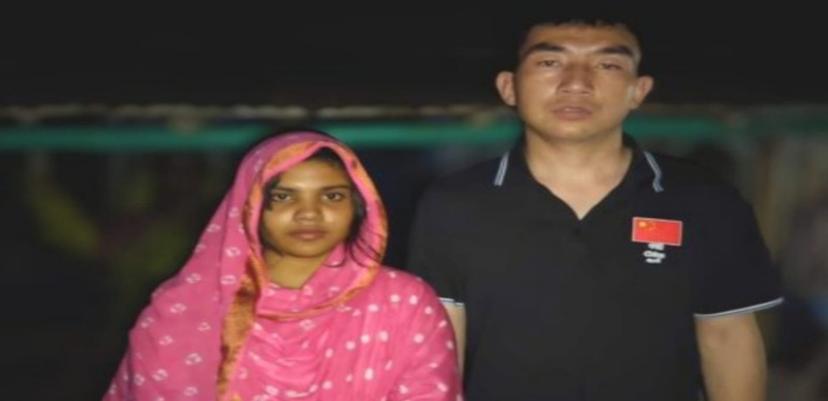 চীন থেকে প্রেম, রংপুরে বিয়ে-বিদেশি বর দেখতে ভিড়