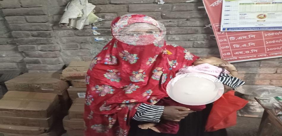 মোল্লাহাটে অসহায় শিশুর জীবন বাঁচাতে মানবিক সহায়তার আকুতি