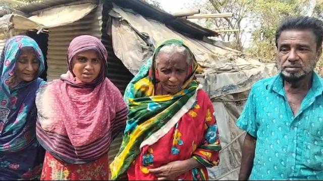 সুনামগঞ্জের মধ্যনগরে দৃষ্টিহীন রহিমা বেগমের কুঁড়েঘরে কষ্টের জীবন