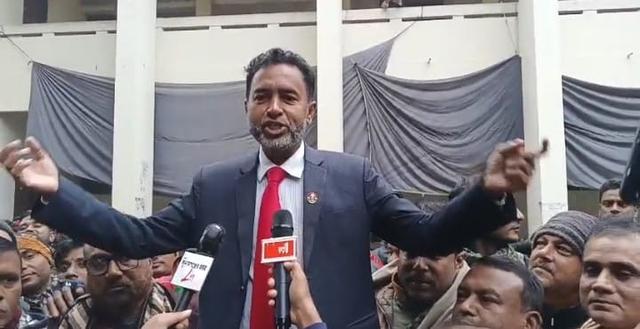 বিএনপি প্রার্থী আনিসুল হকের মনোনয়ন দাখিল