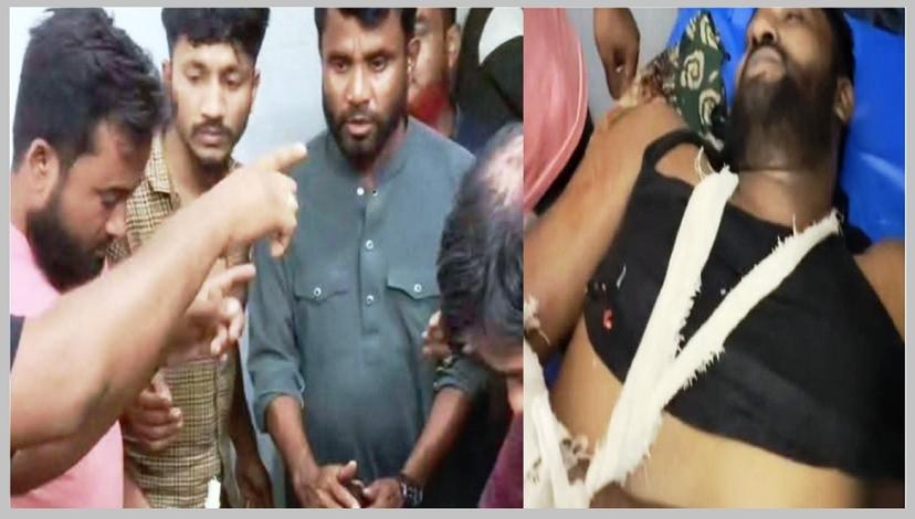 শ্রীমঙ্গলে সিএনজি শ্রমিক নেতাকে কু/পি/য়ে গুরুতর আহত,সড়ক অবরোধ