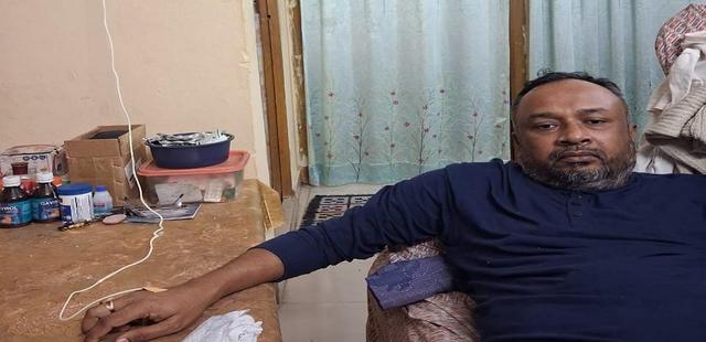 হজ্ব শেষে অসুস্থ মো.আহসানুল কবির চৌধূরী (টিটু), সবার কাছে দোয়া কামনা