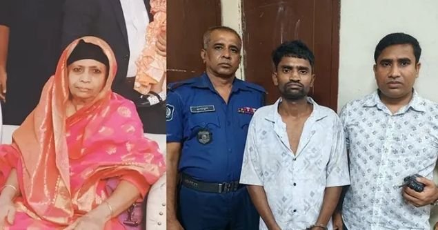 স্বর্ণের চেনের জন্য নামাজপড় অবস্থায় বৃদ্বাকে কু/পি/য়ে হ/ত্যা গ্রে'ফ'তা'র ৩