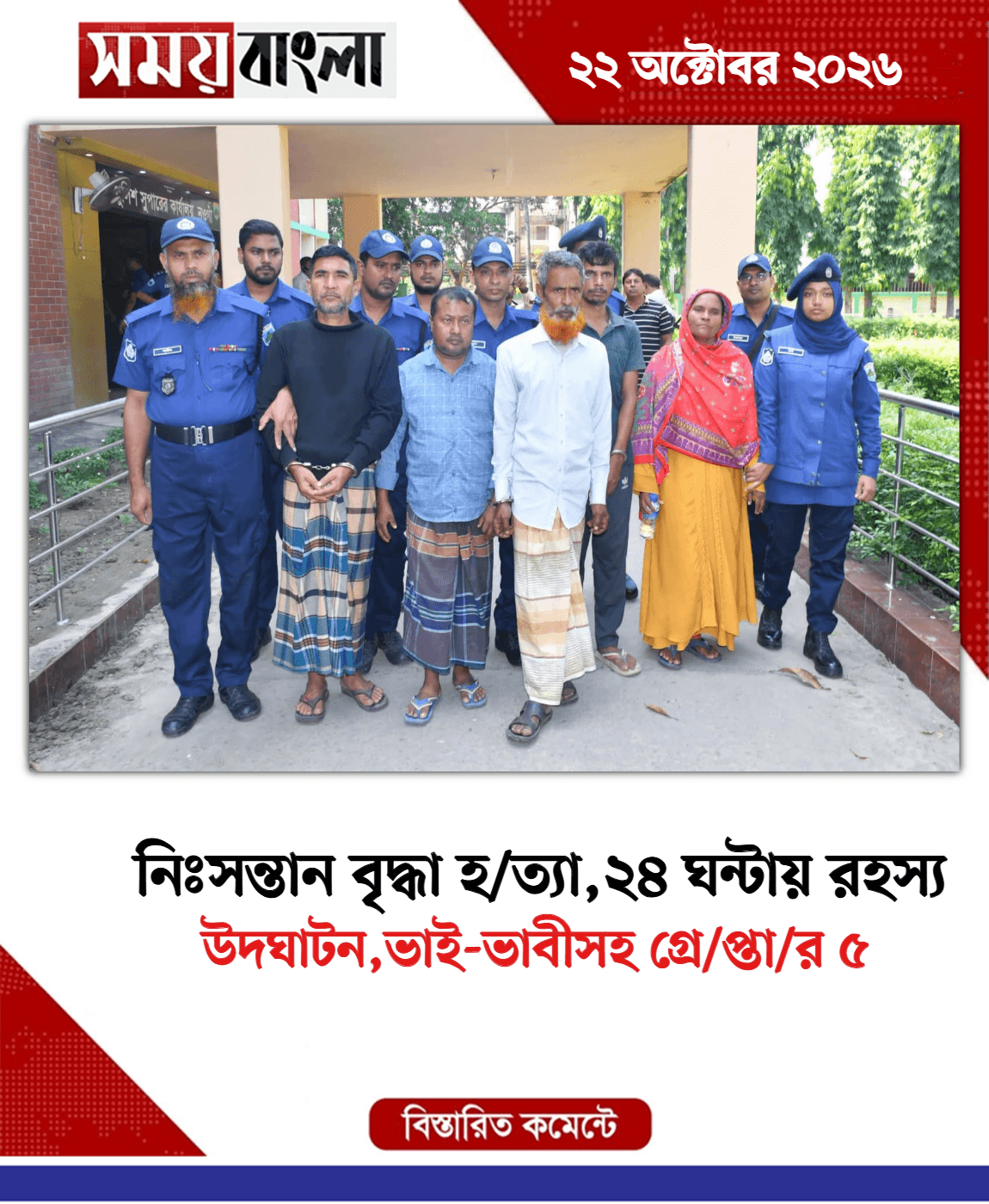 উদঘাটন,ভাই-ভাবীসহ গ্রে/প্তা/র ৫
