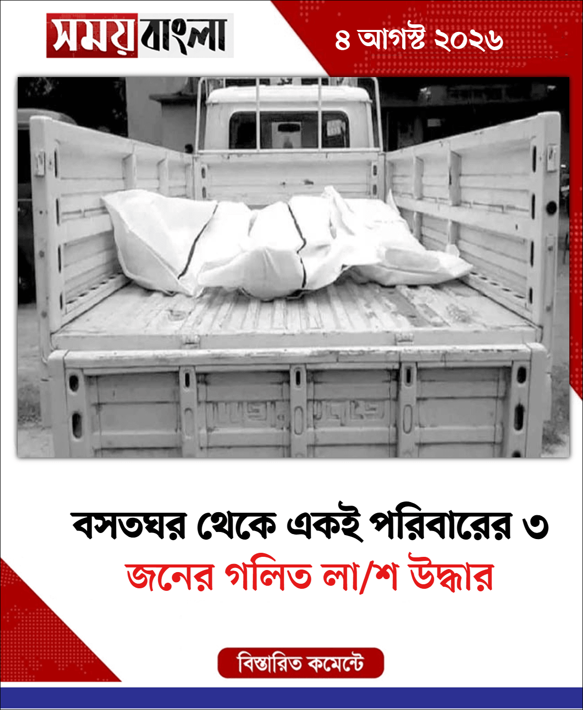 জনের গলিত লা/শ উদ্ধার