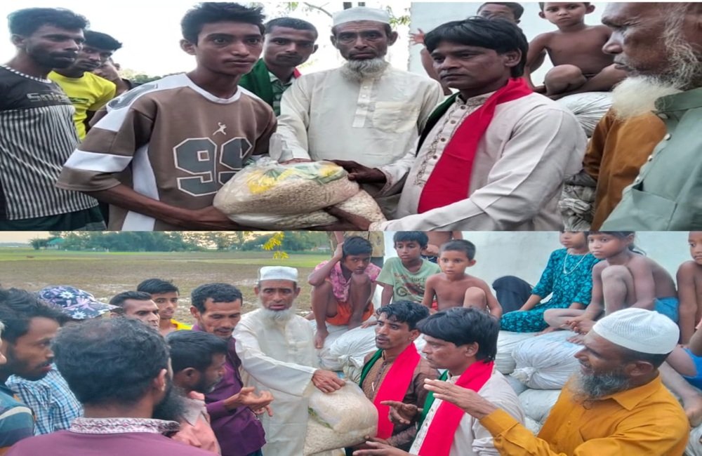 মুক্তিযোদ্ধা সন্তান সংসদ কেন্দ্রীয় কমান্ড কাউন্সিলের ত্রাণ বিতরণ