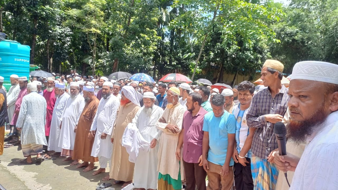 ছাতকে সাংবাদিক মুশাহিদ আলীর চাচার ইন্তেকাল,দাফন সম্পন্ন