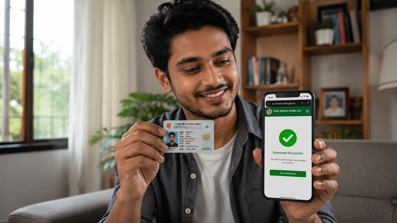 হারিয়ে গেছে জাতীয় পরিচয়পত্র-অনলাইনে নতুন এনআইডি কার্ড ডাউনলোড করার স্টেপ-বাই-স্টেপ গাইড