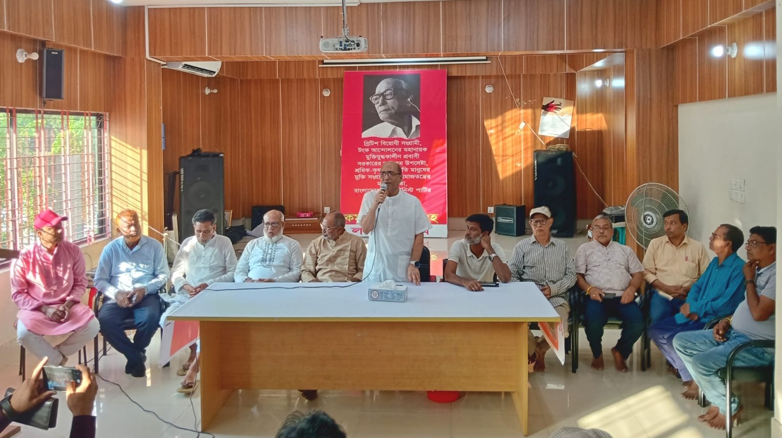 দুর্গাপুরে মণি সিংহ মেলার প্রস্তুতি সভা,উদ্বোধন ৩১ ডিসেম্বর