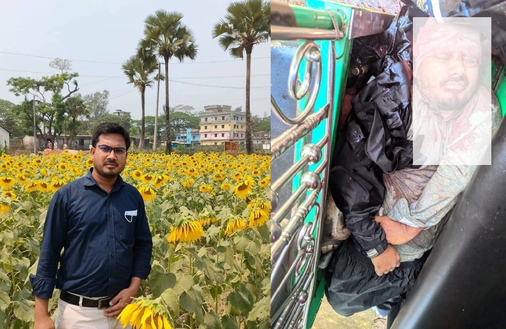 পিকআপ-মোটরসাইকেল সংঘর্ষে আবদুর রহমান কৃষি কর্মকর্তা নি/হ/ত