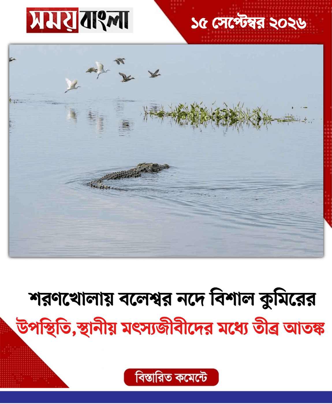 উপস্থিতি,স্থানীয় মৎস্যজীবীদের মধ্যে তীব্র আতঙ্ক