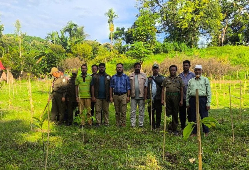 মৌলভীবাজারের কমলগঞ্জে বনভূমি দখলমুক্ত-উদ্ধার প্রায় ৫ একর
