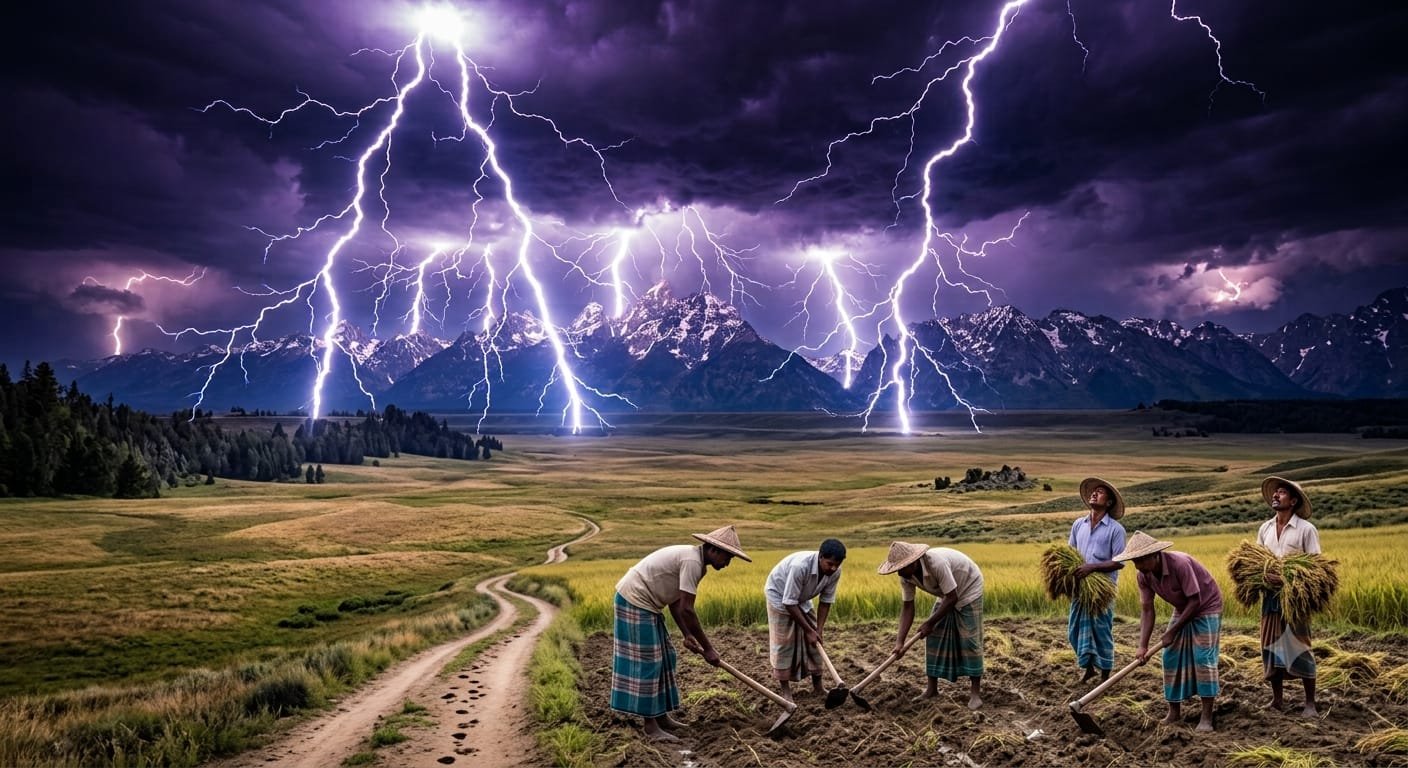 সিরাজগঞ্জে বজ্রপাতে শিক্ষার্থীর মৃ/ত্যু