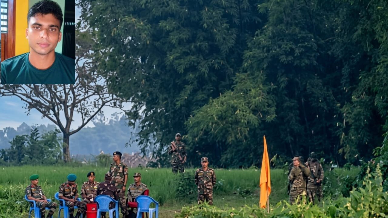 পীরগঞ্জ সীমান্তে আসাদুলের ম/র/দে/হ হস্তান্তর