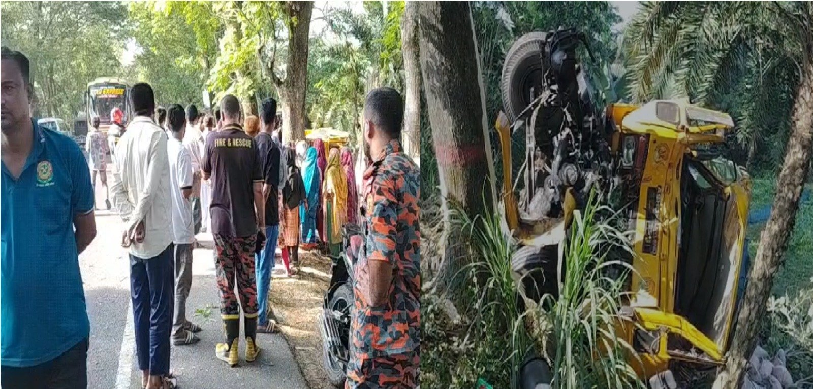 সড়ক দুর্ঘটনায় ঝরে গেল এক তরুণ শিক্ষার্থীর প্রাণ!
