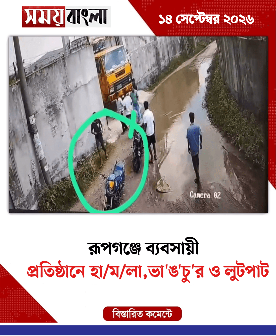 প্রতিষ্ঠানে হা/ম/লা,ভা'ঙ'চু'র ও লুটপাট