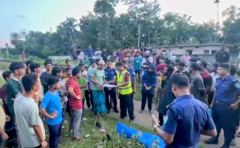 মৌলভীবাজারের কুলাউড়ায় ট্রেনে কা'টা পড়ে নারীর মৃ'ত্যু