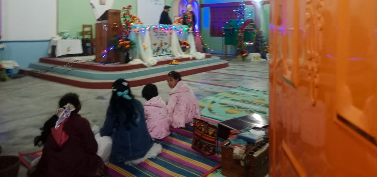 মধুপুরে খ্রীস্টান ধর্মাবলম্বীদের বড়দিন পালিত