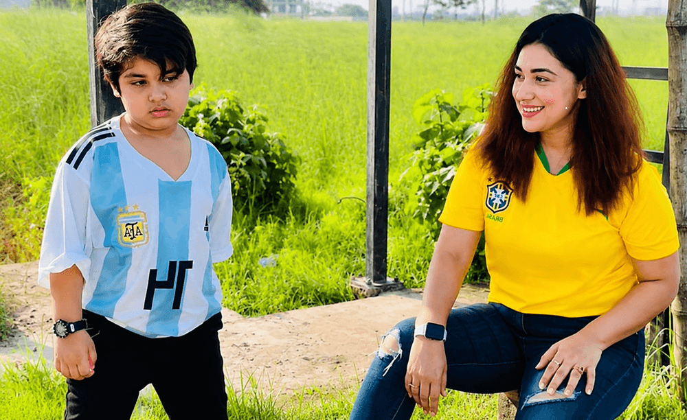 অপু বিশ্বাস: নেইমারের নান্দনিকতা,আমি মেসির ব্যক্তিত্বে মুগ্ধ