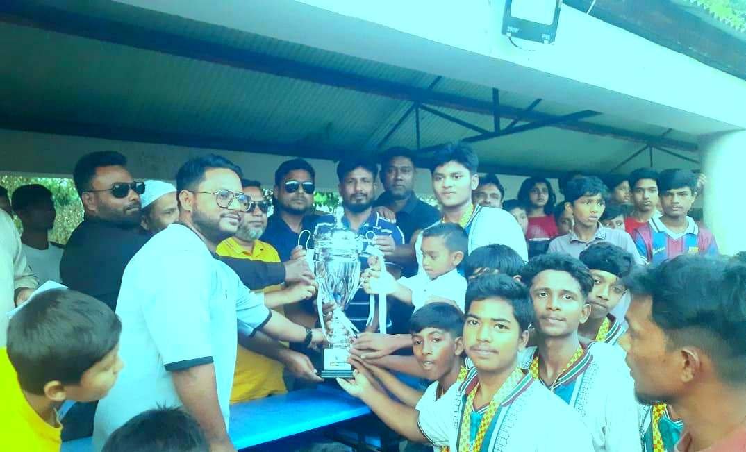 জমজমাট আয়োজনে শেষ হলো অনূর্ধ্ব-১৬ টুর্নামেন্ট/ সেরা চন্দ্রের বাড়ী একাদশ