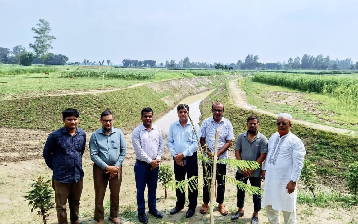 পীরগঞ্জে খাল খনন প্রকল্পের উদ্বৃত্ত অর্থ  সরকারী কোষাগারে ফেরৎ