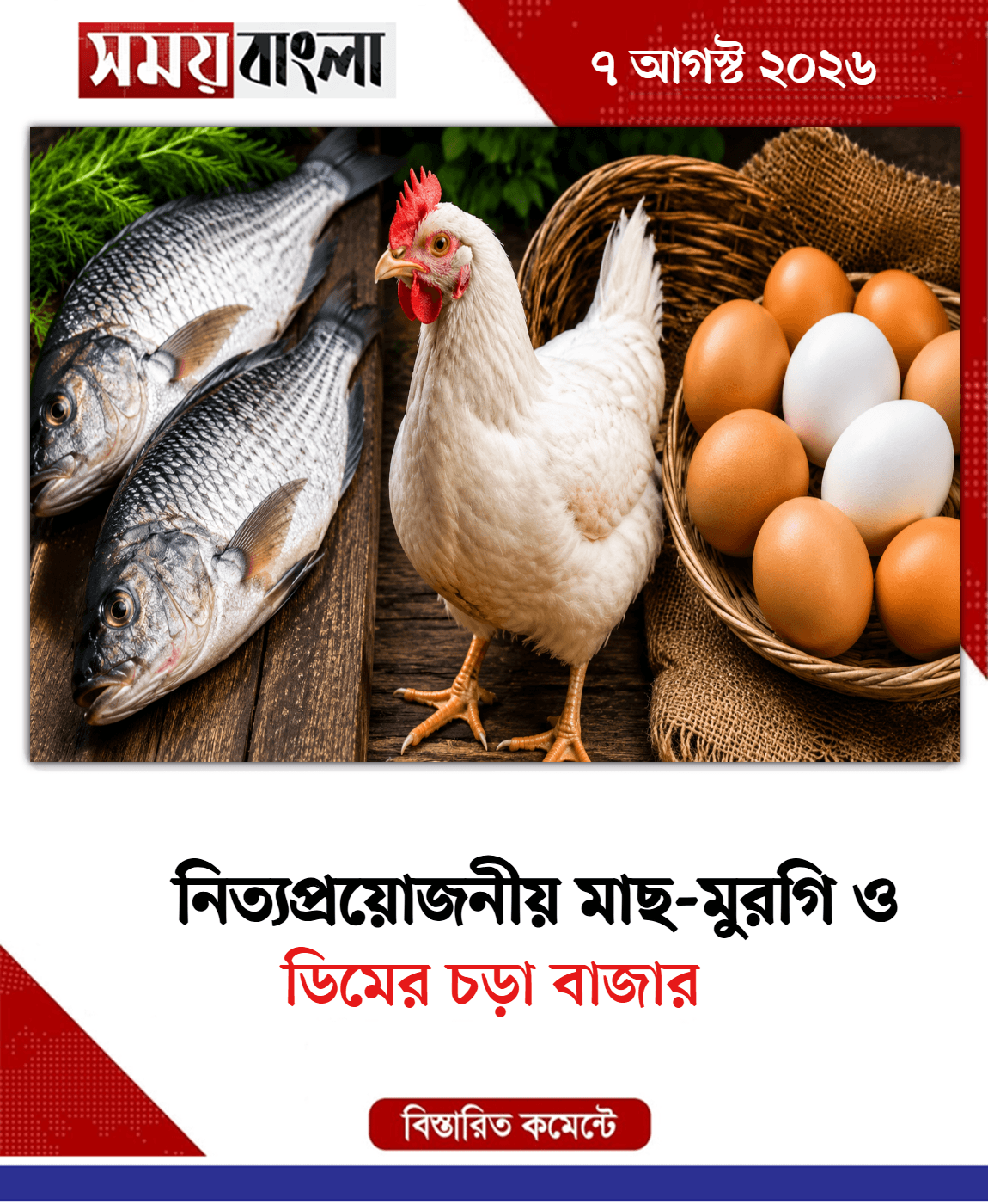 ডিমের চড়া বাজার