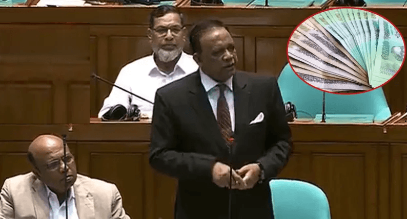 সংসদ সদস্য ব্যারিস্টার এ এম মাহবুব উদ্দিন সংসদে ৫০০ ও ১০০০ টাকার নোট বাতিলের প্রস্তাব