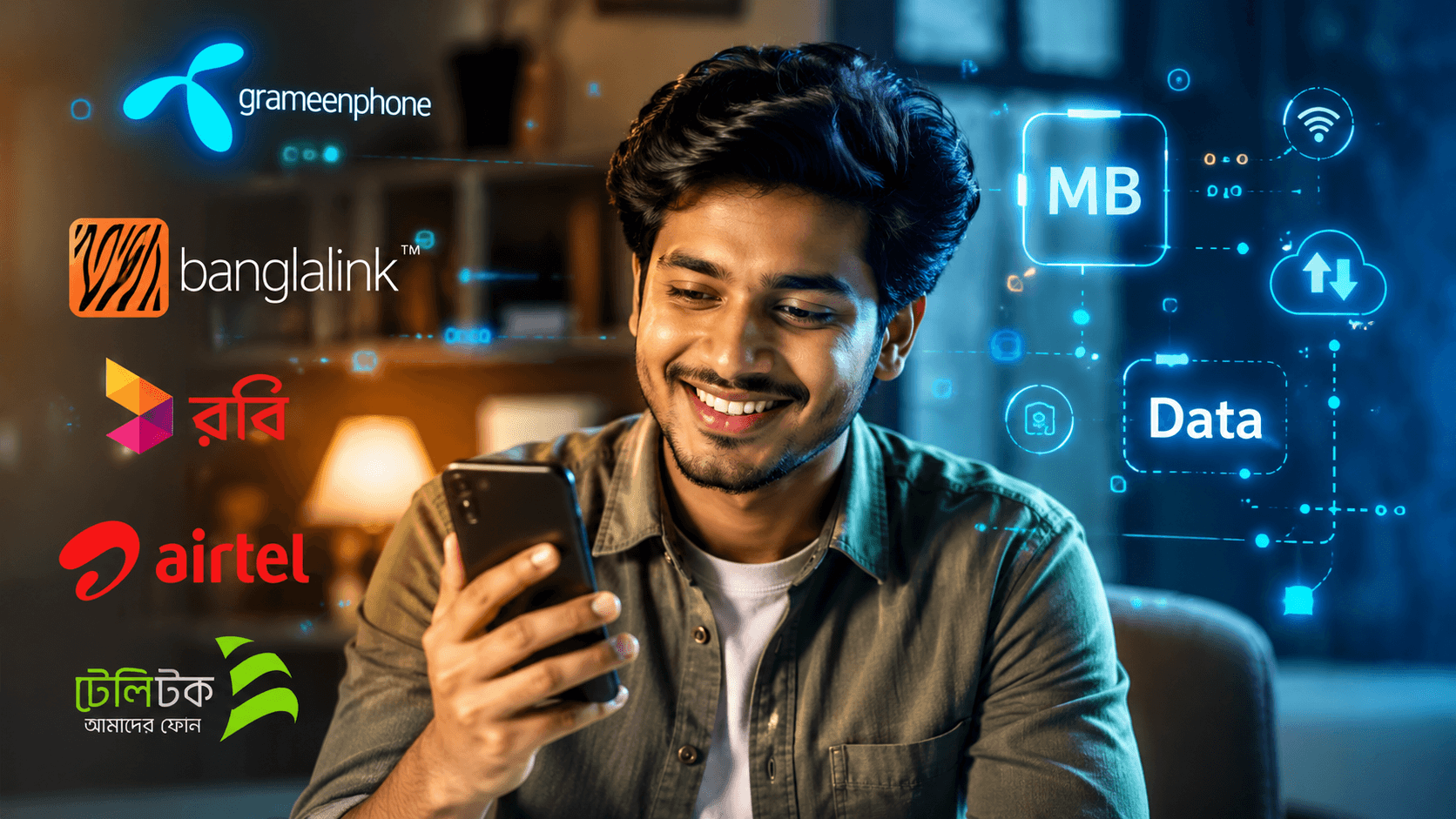 "সব সিমের ইন্টারনেট ব্যালেন্স ও জরুরি কোড জানার সহজ নিয়ম"