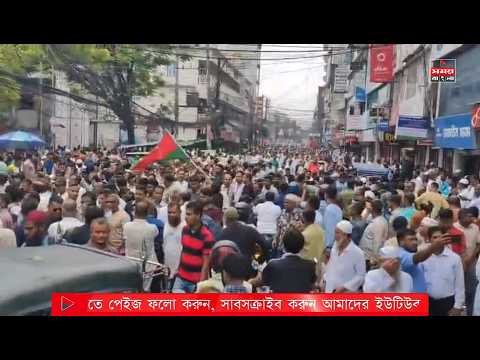 তারেক রহমানের বরিশাল আগমন উপলক্ষে বাকেরগঞ্জের এমপি আবুল হোসেন খানের নেতৃত্বে  বিএনপির আনন্দ মিছিল।